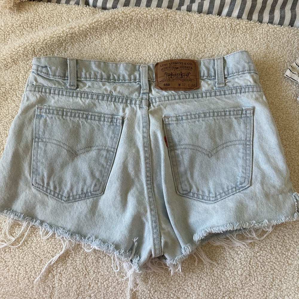 Levi's 501 Shorts Distressed